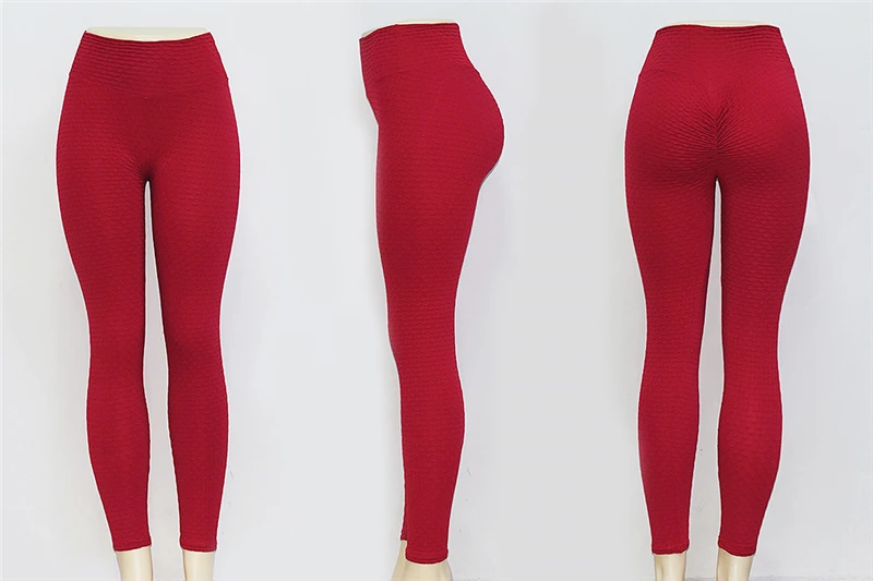 

AIIOU Grid Tights High Waist Running Sport Pants Women Sexy Seamless Knitted Leggins Breathable Gym Fitness Push Up Clothing