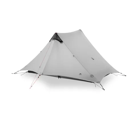 Ультралегкая туристическая палатка 3F UL GEAR LanShan на 2 человек, 3-х сезонная профессиональная 15D силиконовая бессегментная палатка