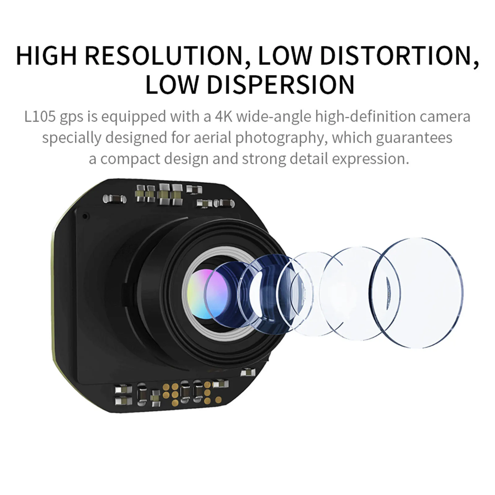 L-105 складной Бла (беспилотный летательный аппарат 4k профессиональный HD