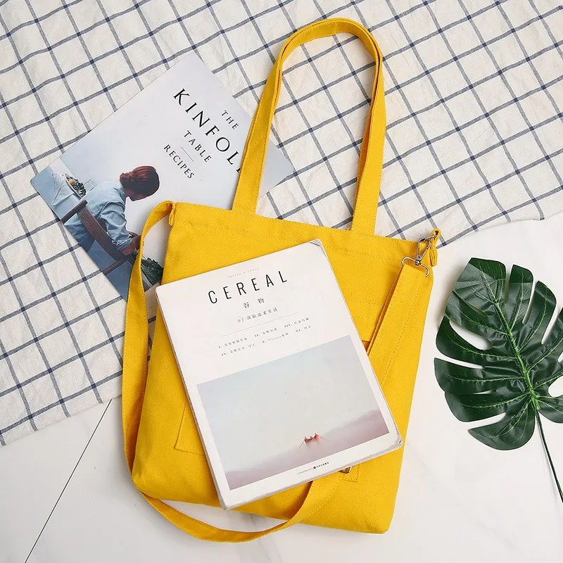 Женская тканевая сумка с милыми животными черно белая на одно плечо для покупок