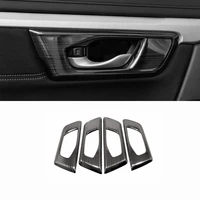 for honda cr v 2017 2018 2019 crv car inner door bowl protector frame panel cover trim auto stainless steel interior accessories
