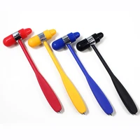 4pcs medical device neurological percussion reflex hammer with silicone head surgical healthy check buck hammer neurology care