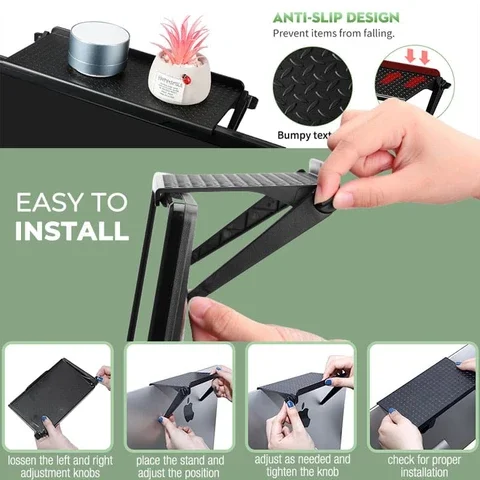 

Monitor Topper Storage Rack
