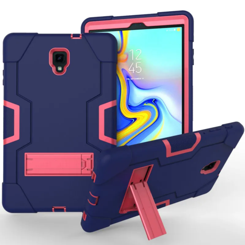 

Rugged Stand Case for Samsung Galaxy Tab A A2 10.5inch 2018 SM T590 T595 T597 Heavy Duty Funda Tablet 2 In 1 Hybrid Case Cover