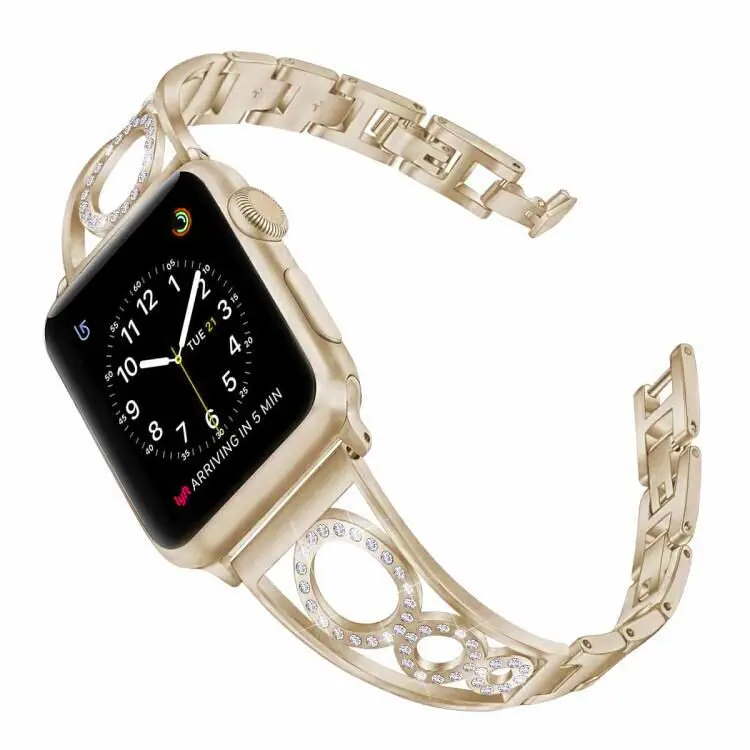 Браслет Joyozy ремешок из нержавеющей стали для apple watch 42 мм 40 Модный женский мужской