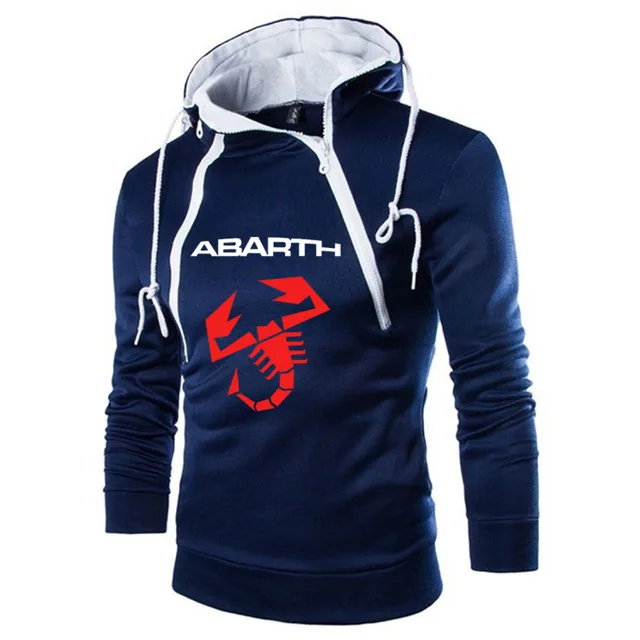 

Men's hoodies Abarth Car Logo Printed unisex Sweatshirt Fashion Streetwear high quality Men's clothes casual Sportswear H