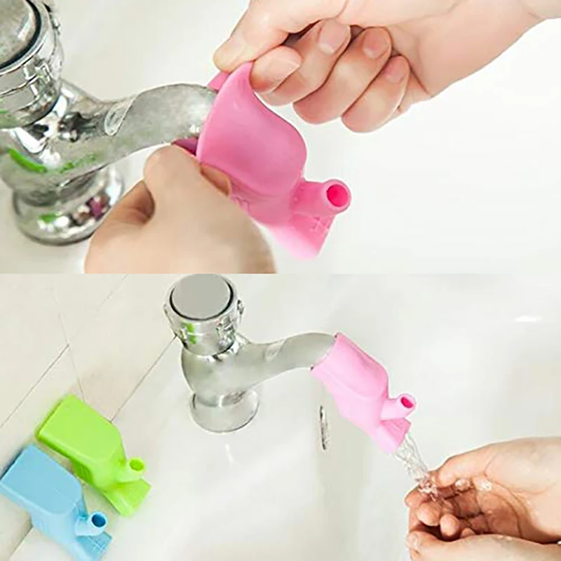 

Kitchen High Elastic Faucet Extender Magic Water Tap Extension Device Sink Faucet Guide Portable Silicone Faucet Extender Gadget