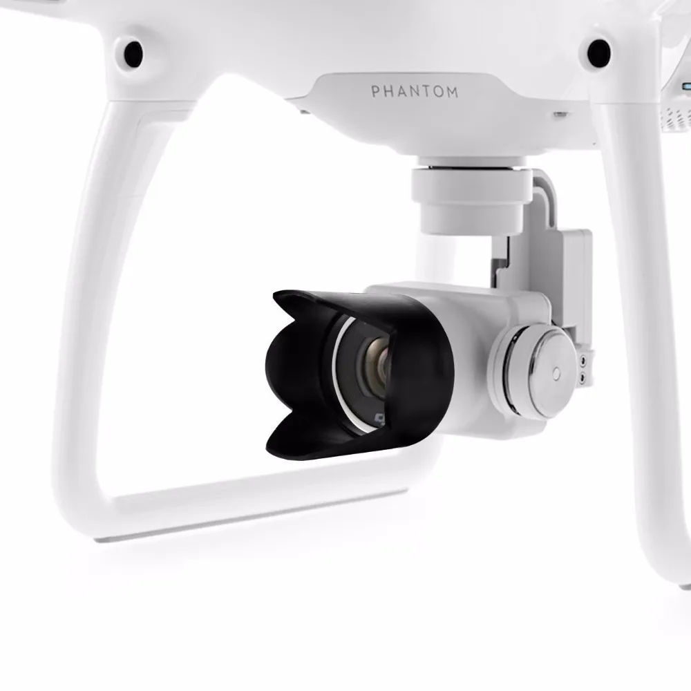 Солнцезащитный козырек для объектива DJI Phantom 3 Gimbal camera черная крышка 4 Len Защита от