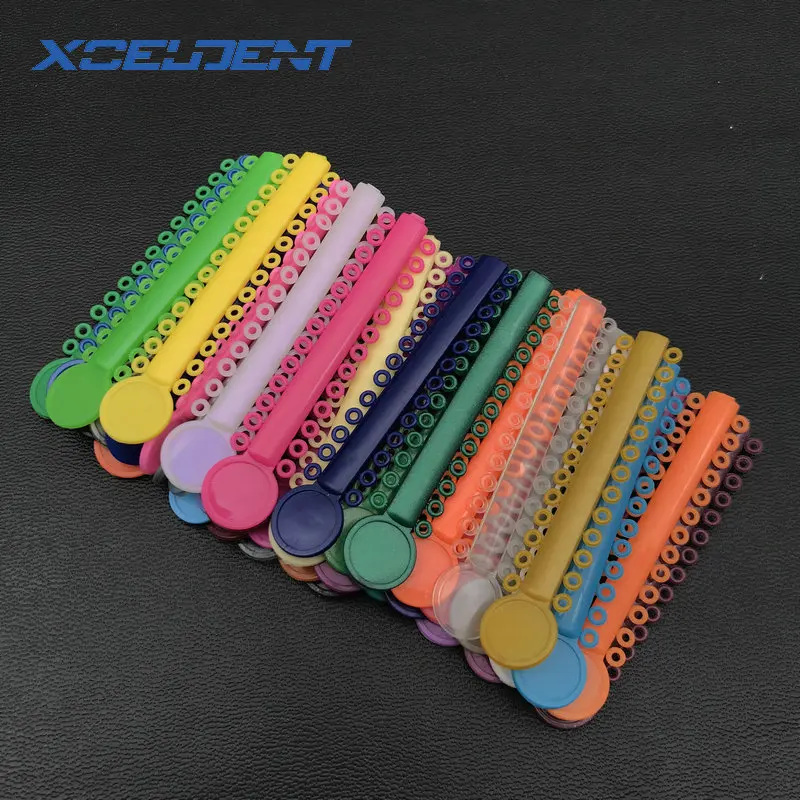 20 шт./упак. Стоматологическая Ортодонтическая Лигатура из эластомера лигатуры