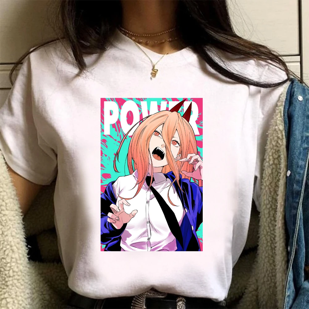 

Anime Chainsaw Man Summer T-Shirt Top
