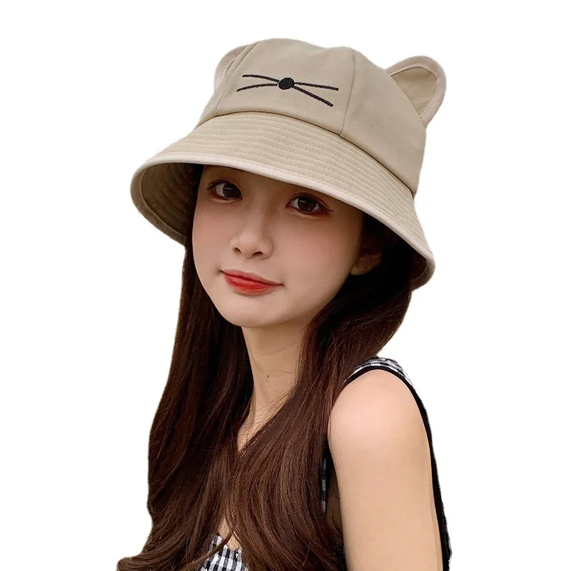 Женская Складная Панама с козырьком для бороды