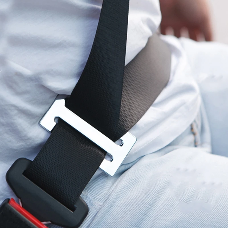 

New Metal Automotive Car Safety Seat Belt Adjuster Locking Clip