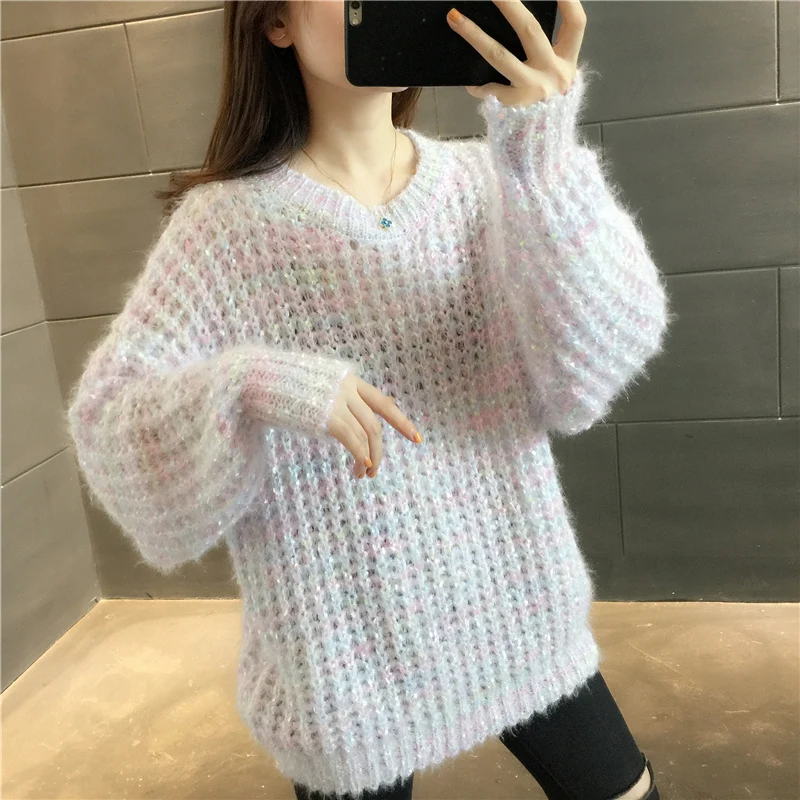 

Room 207963, small room 1, the material 】 make fuzzy round collar turtleneck sweater [3009] 56