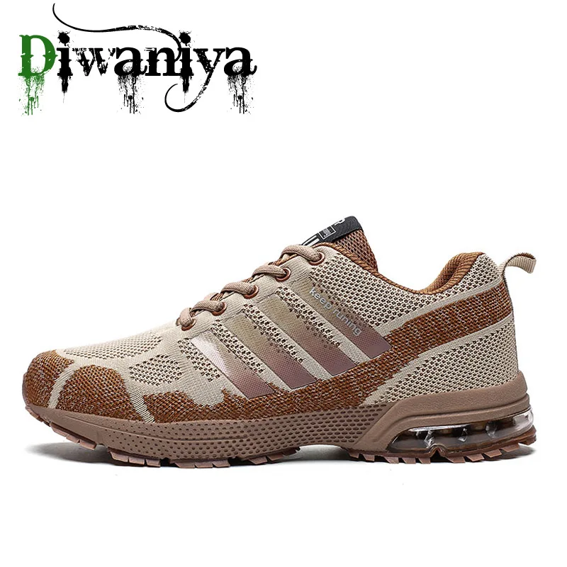 Дышащие кроссовки для бега модная спортивная обувь больших размеров популярная