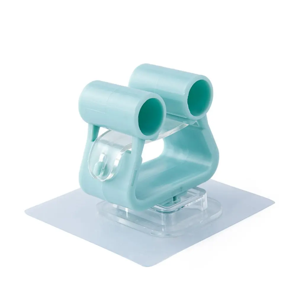 

Seamless Mop Clip Free Punching Broom Clip Wall Mount Strong Non-Marking Bathroom Convenient Wall Mount Rack