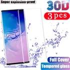 Защитное стекло для Samsung Galaxy s8, s9 plus, s10 lite, s10e, s20 FE, note 20 Ultra, 8, 9, 10, s7 edge, 3 шт.