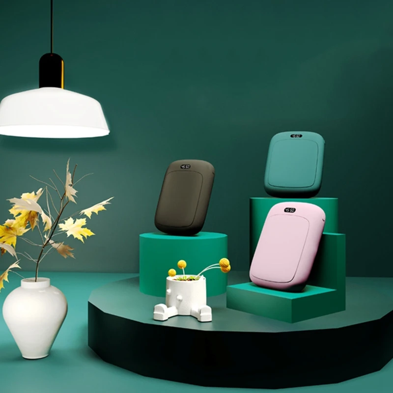 

Перезаряжаемый обогреватель для рук, портативный USB Электрический обогреватель для рук, многоразовый внешний аккумулятор для использовани...