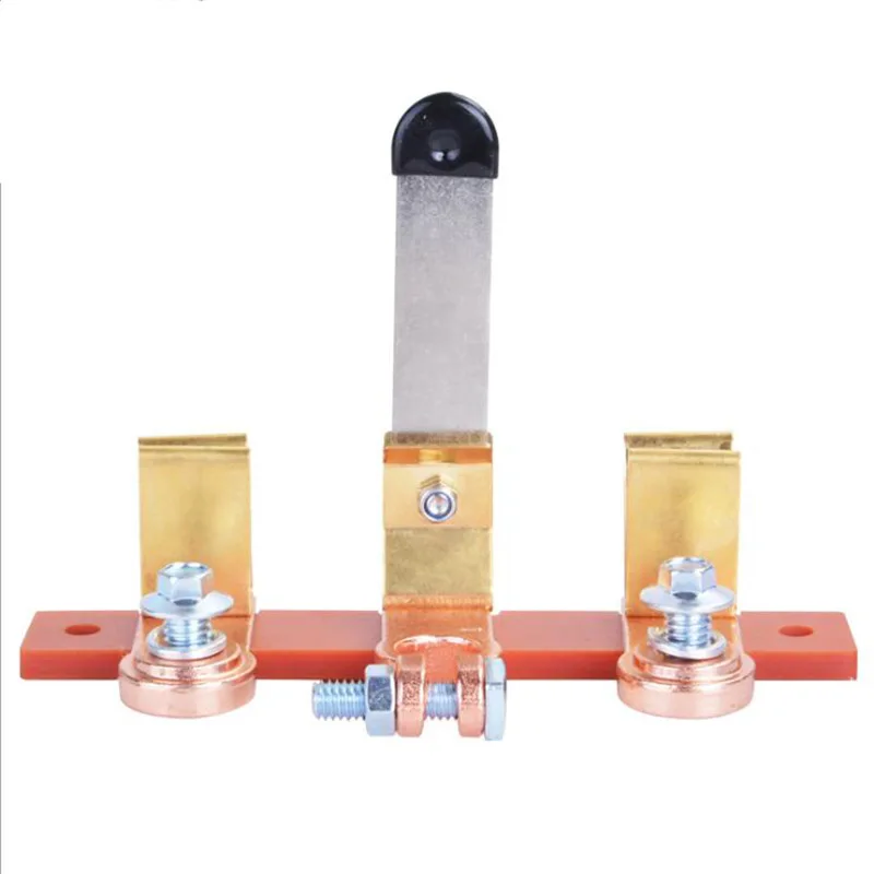 

NST 12/24V Guillotine Style Brass Battery Switch Two-Way Battery Power Switch Modified Switches For Car, Yachts, Trucks