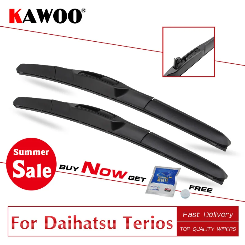 Гибридные щетки стеклоочистителя для лобового стекла автомобиля KAWOO Daihatsu Terios
