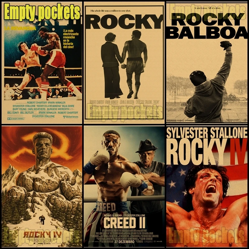 

Rocky Creed: Revenge Classic Boxing movie vintage home decoration Metal Print Cinema poster Tin Sign for farmhouse home decor