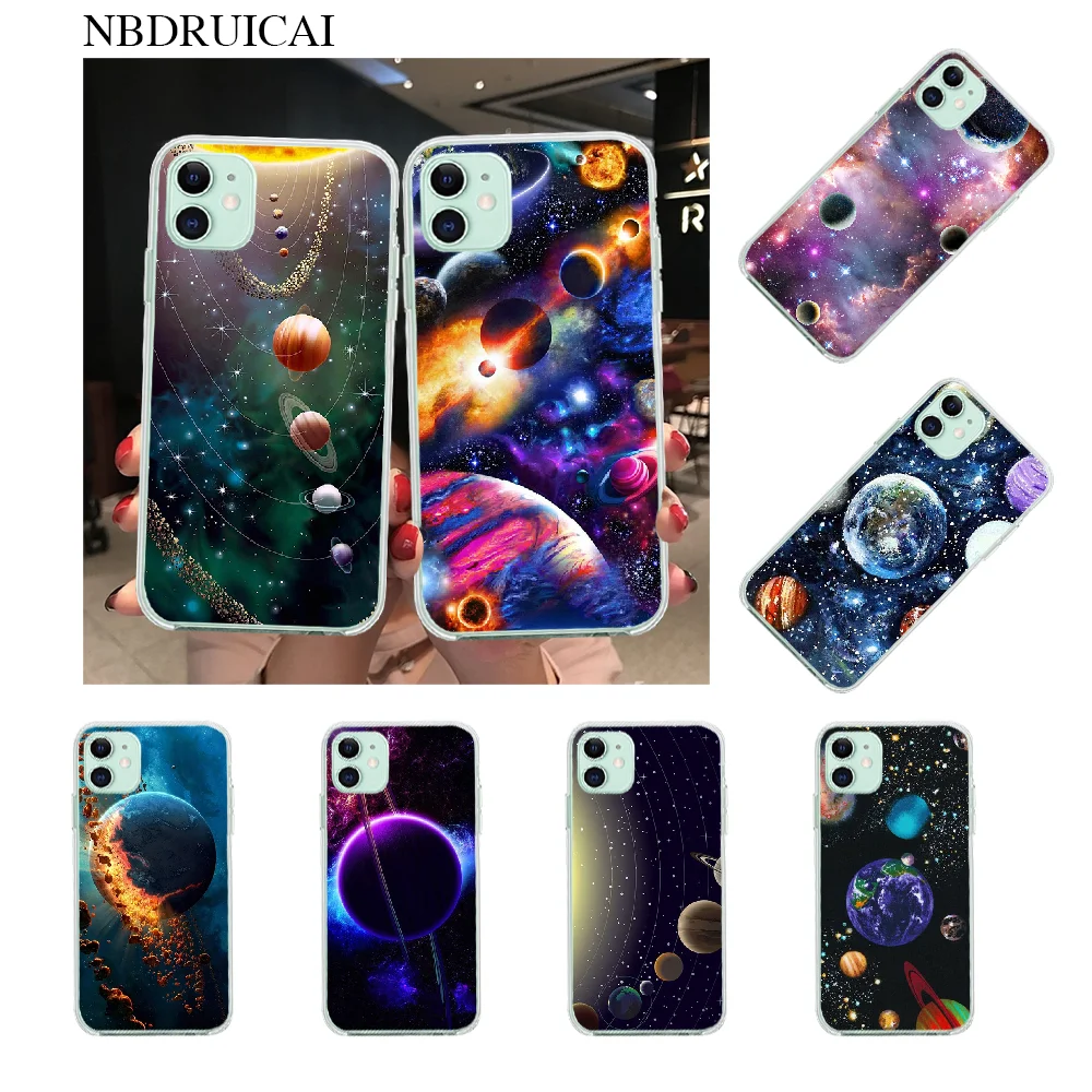 Чехол для телефона NBDRUICAI Space planet чехол iPhone 11 pro XS MAX 8 7 6 6S Plus X 5S SE XR|Бамперы| |