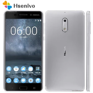 nokia 6 refurbished original nokia 6 lte 4g phone 4g ram 64gb32gb 7 0 octa core 5 5 16 0 mp fingerprint phone free global shipping