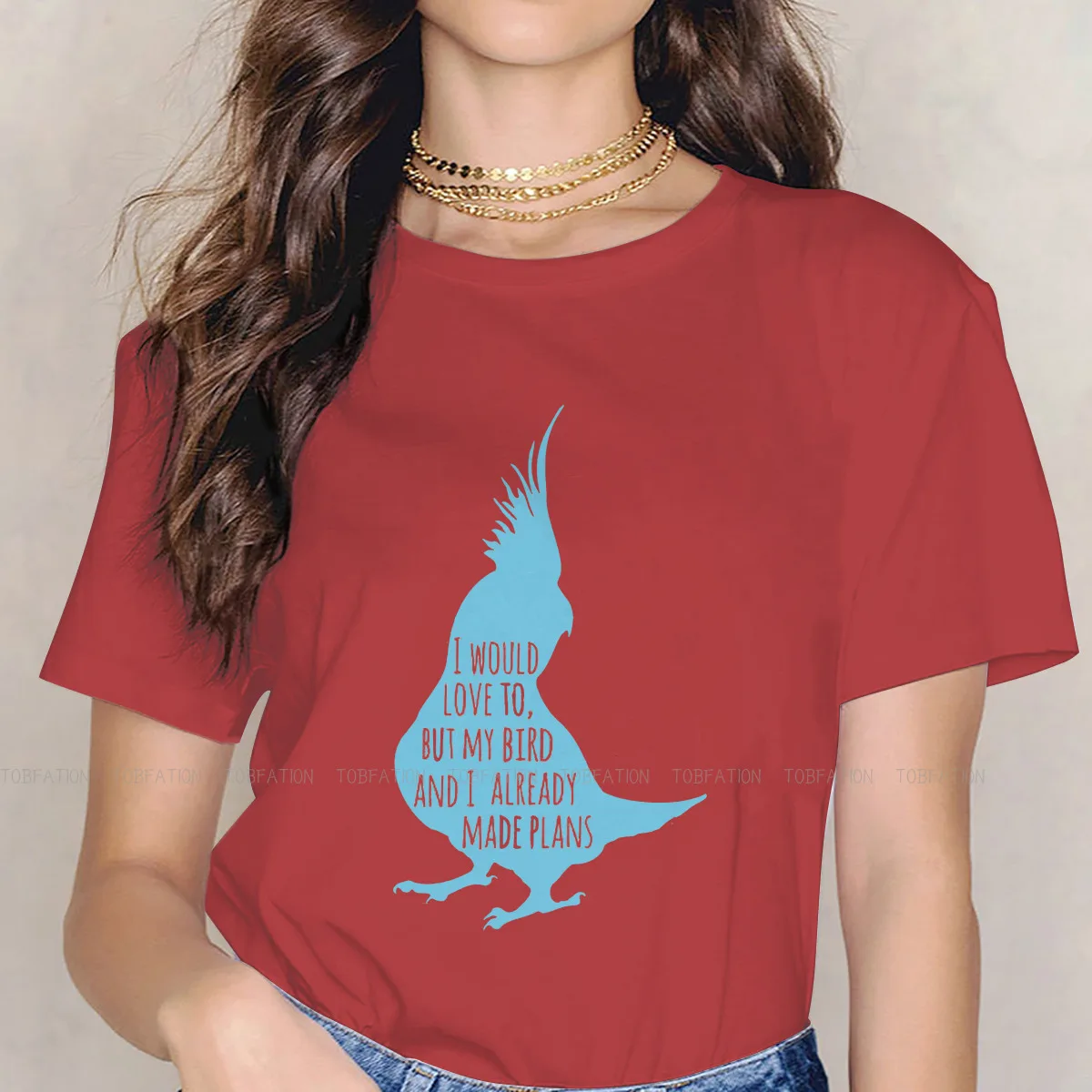 

I Would Love to Unique TShirt for Girl 4XL 5XL Budgies Animals Funny Lovely New Design Gift Clothes T Shirt Stuff Ofertas