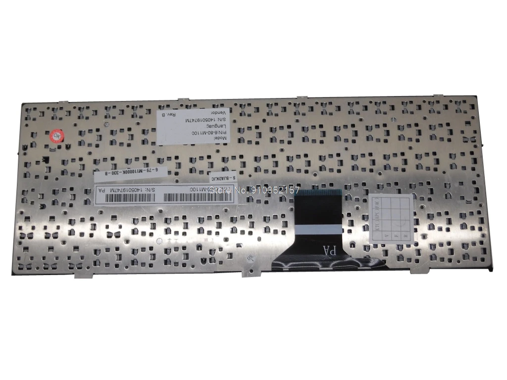 Farsi AR GK клавиатура для CLEVO M1110 MP-08J63A0-430 6-80-M1110-042-1 MP-08J63PS-4303W 6-80-W3100-421-1 MP-08J66GR-4303W Греция |