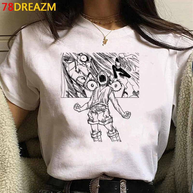 

Hunter x Hunter Hisoka Killua t-shirt male 2021 kawaii couple clothes white t shirt ulzzang top tees white t shirt
