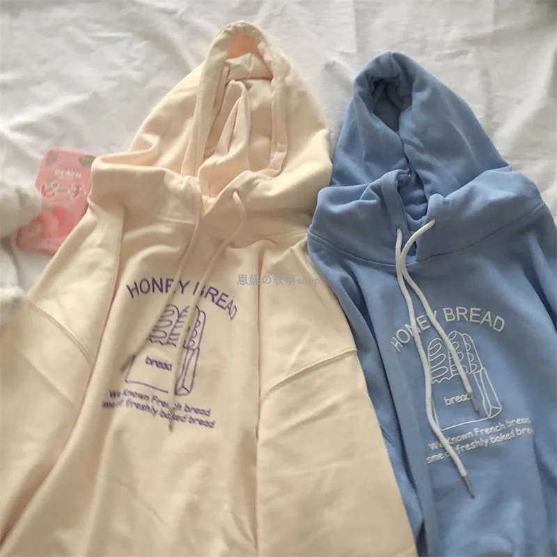 

Real Price Fleece-lined Thin Fall/winter Hoodie Women