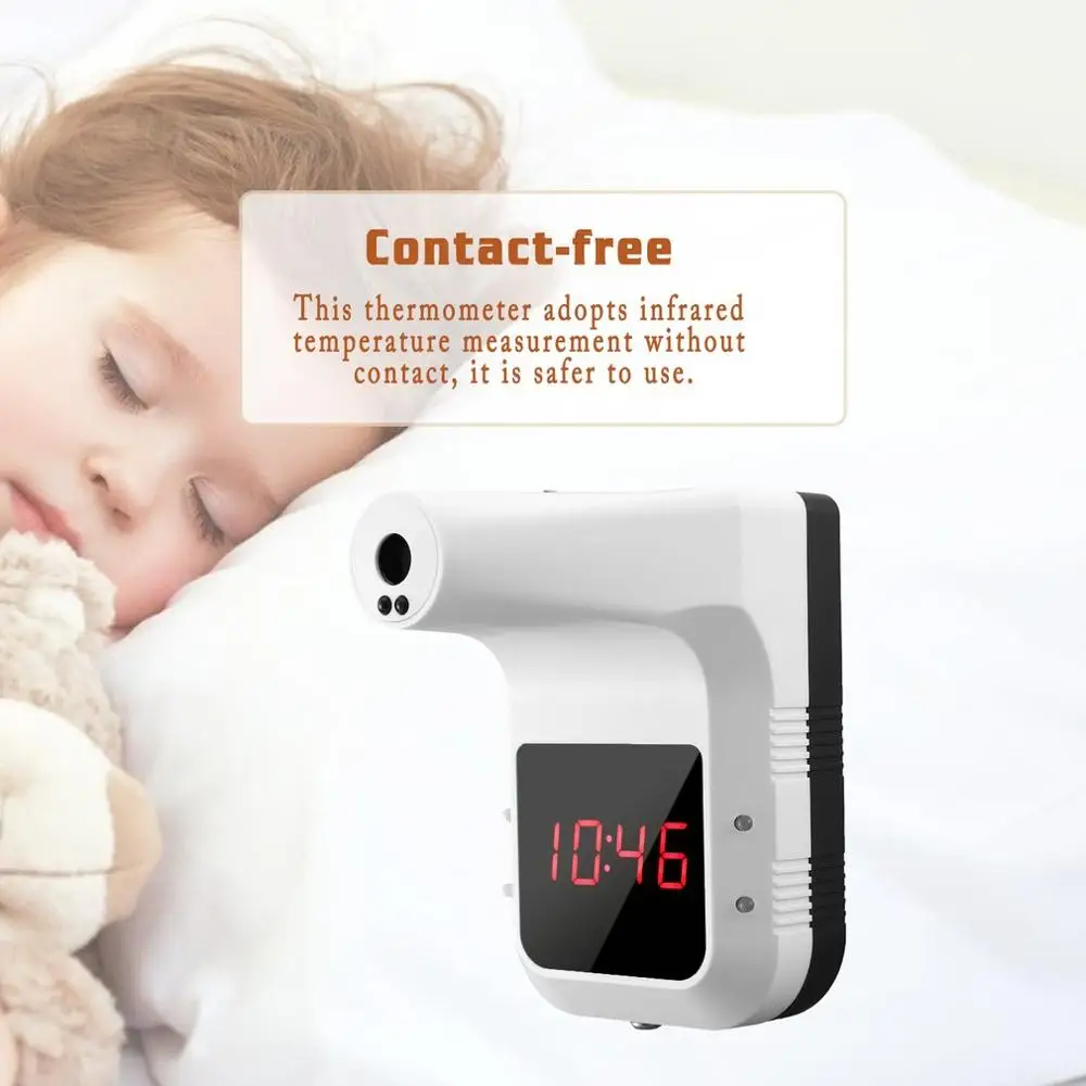 

K9 Wall-mounted Digital Infrared Thermometer baby Adults Non-contact Thermometer Laser thermometer For Home office School