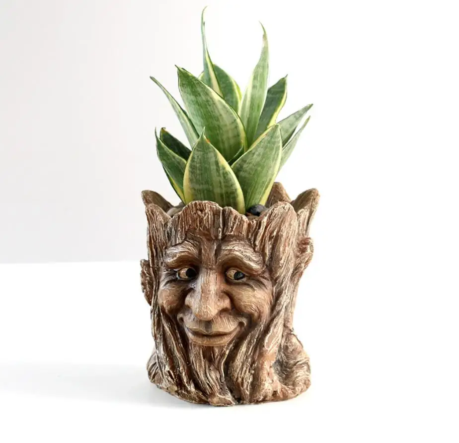 Домашняя мебель офис домашняя садовая смола антикварные цветочные горшки