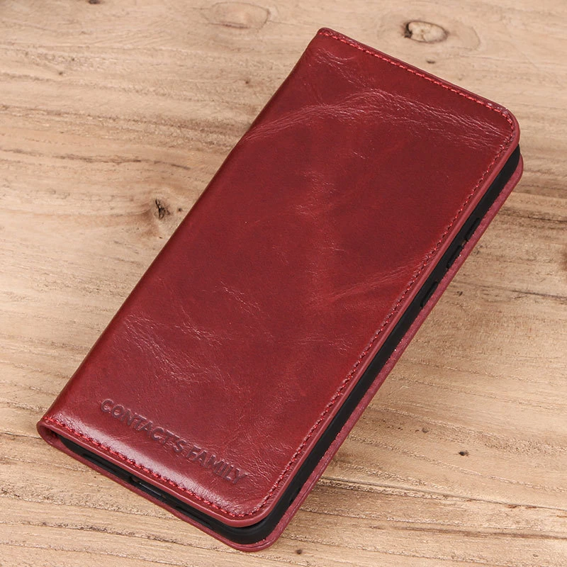 Защитный чехол для мобильного телефона huawei P20 из натуральной кожи с узором Crazy Horse