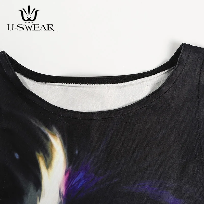 Черные эластичные короткие тонкие сексуальные майки танцевальная одежда жилет