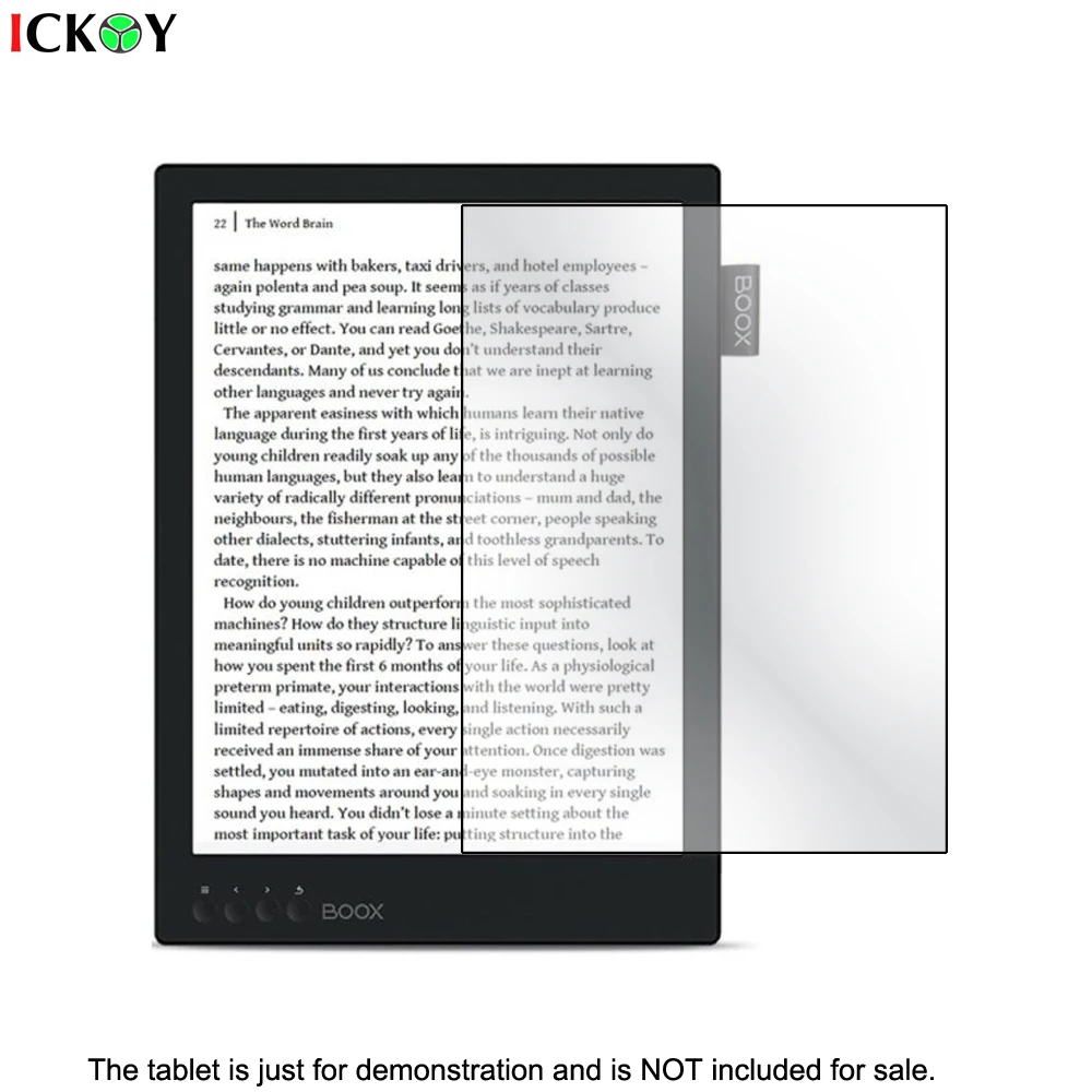 Прозрачная защитная пленка для ЖК экрана защитное покрытие против царапин ONYX BOOX