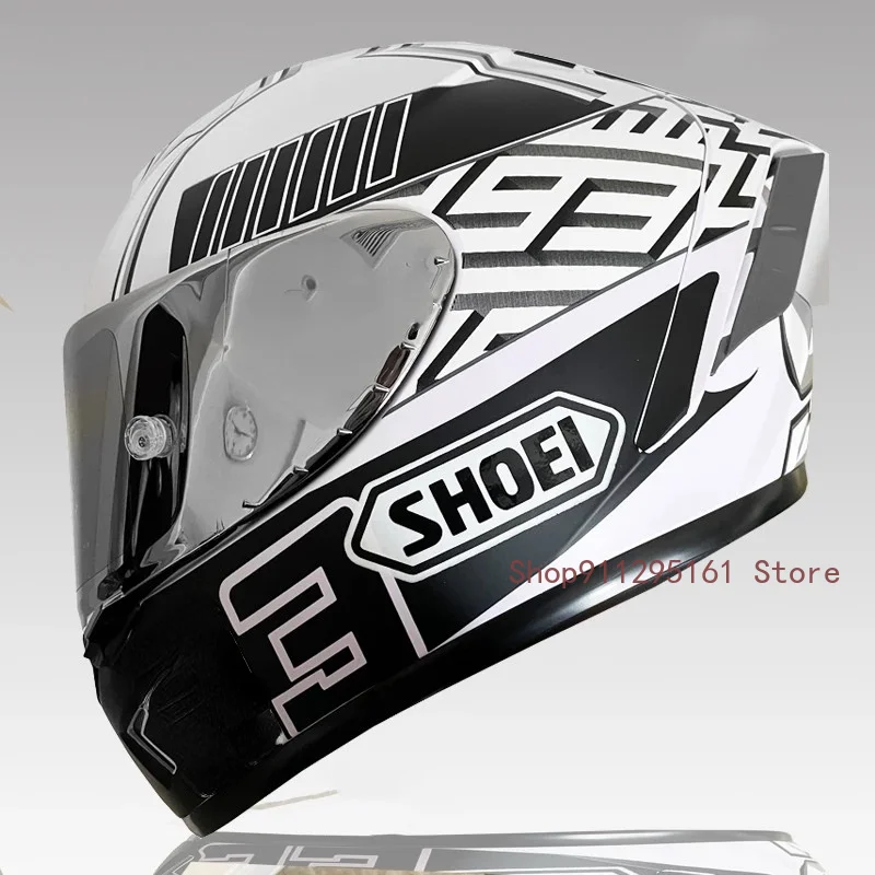 

Full Face Motorcycle helmet X14 Marquez white Helmet helmet Riding Motocross Racing Motobike Helmet YA