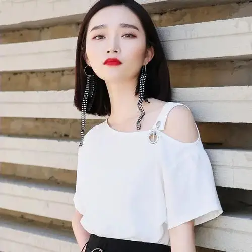 

mint Summer 2020 short sleeve t shirt Women Top Garment