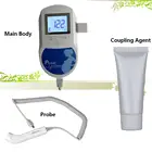 Фетальный допплер CONTEC 3 МГц зонд монитор сердечного ритма подсветка ЖК синий цвет + Бесплатный гель