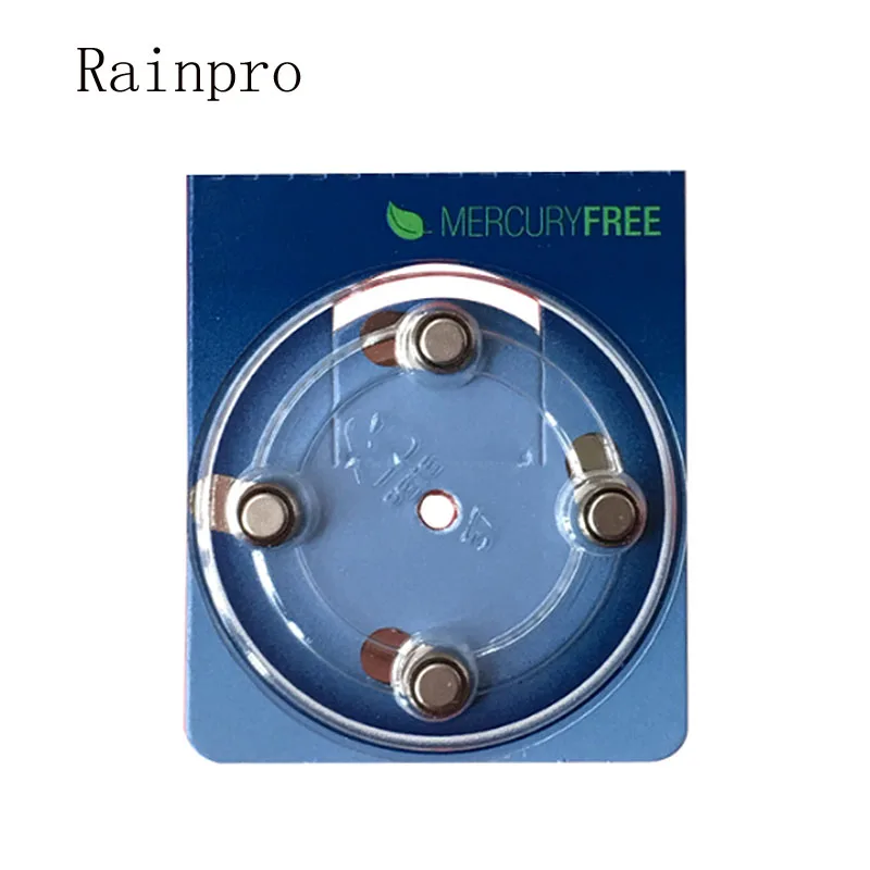 

Rainpro 40PCS/LOT (10 PACKS) S10A PR70 Hearing A10 Aid Batteries Zinc Air Cell 1.45v