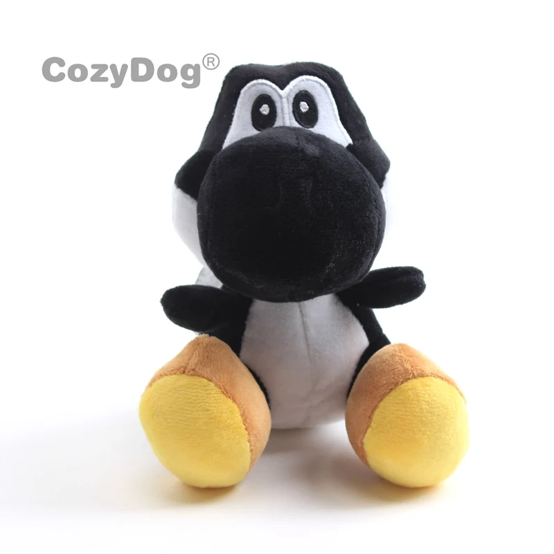 15 см серия Марио Yoshi черный плюшевый куклы игрушки сидящий Йоши Мягкие игрушки Дети Девочка Дети Рождественский подарок на день рождения
