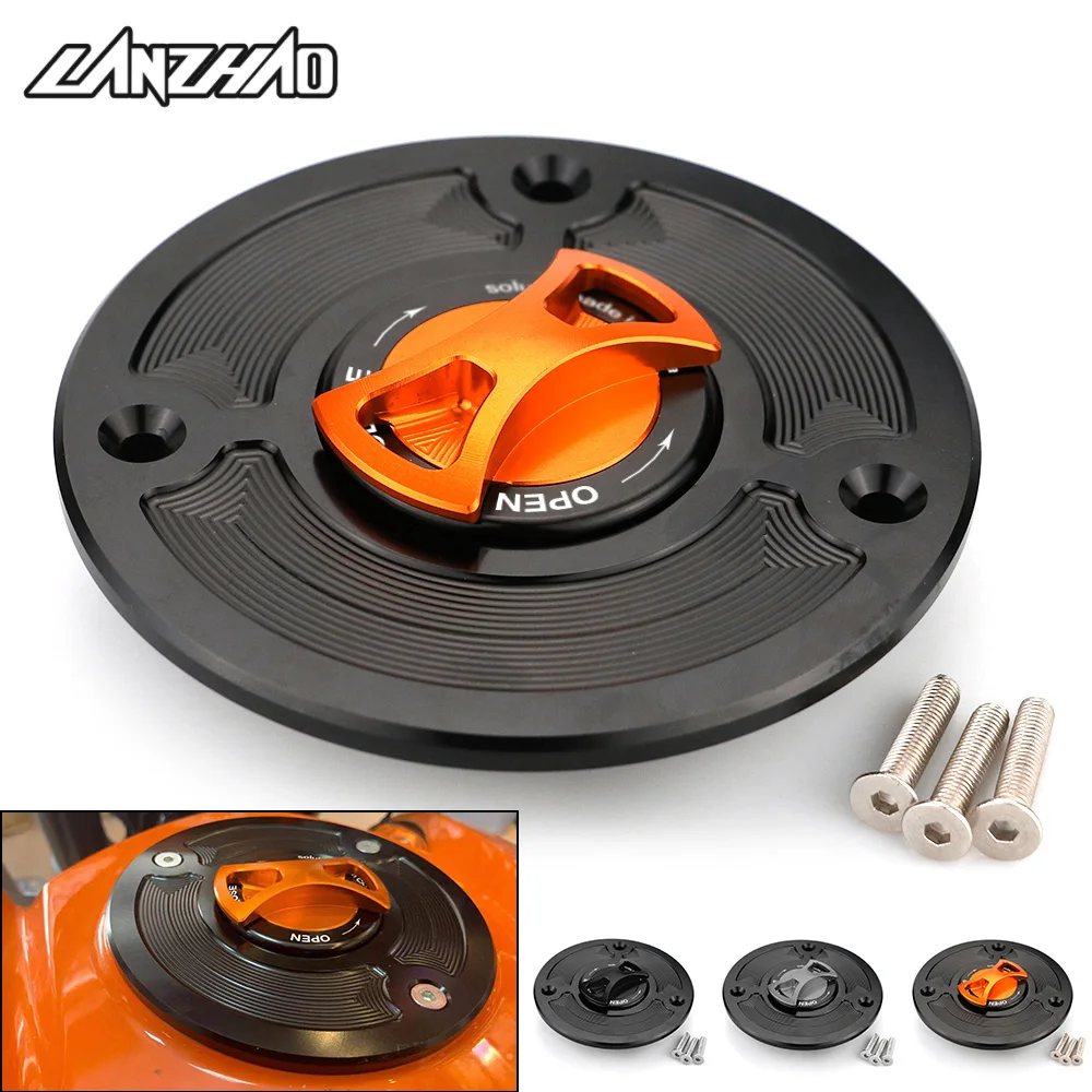 Покрытие топливного мотоциклного бака Бензобак Кепки гвардии ЧПУ Алюминий