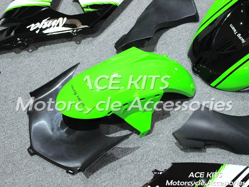 Мотоциклетный обтекатель abs, пригодный для kawasaki Ninja ZX6R 599 636 2005 2006 корпусные детали пресс-форм черный ACEKITS Магазин № 0178