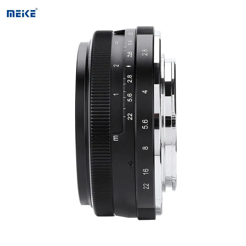 Meike28 мм F2.8 широкоугольный ручной объектив APS-C для Fuji X-mount беззеркальная камера s чечевица объектив беззеркальная камера s