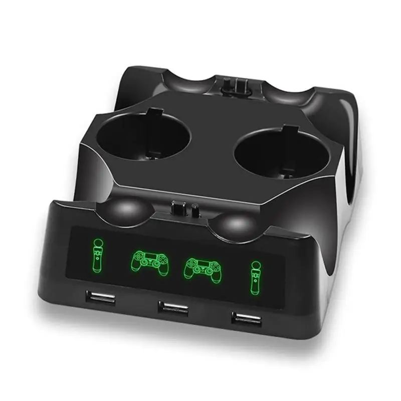 4 в 1 игровой контроллер Зарядное устройство Док станция Подставка геймпад для