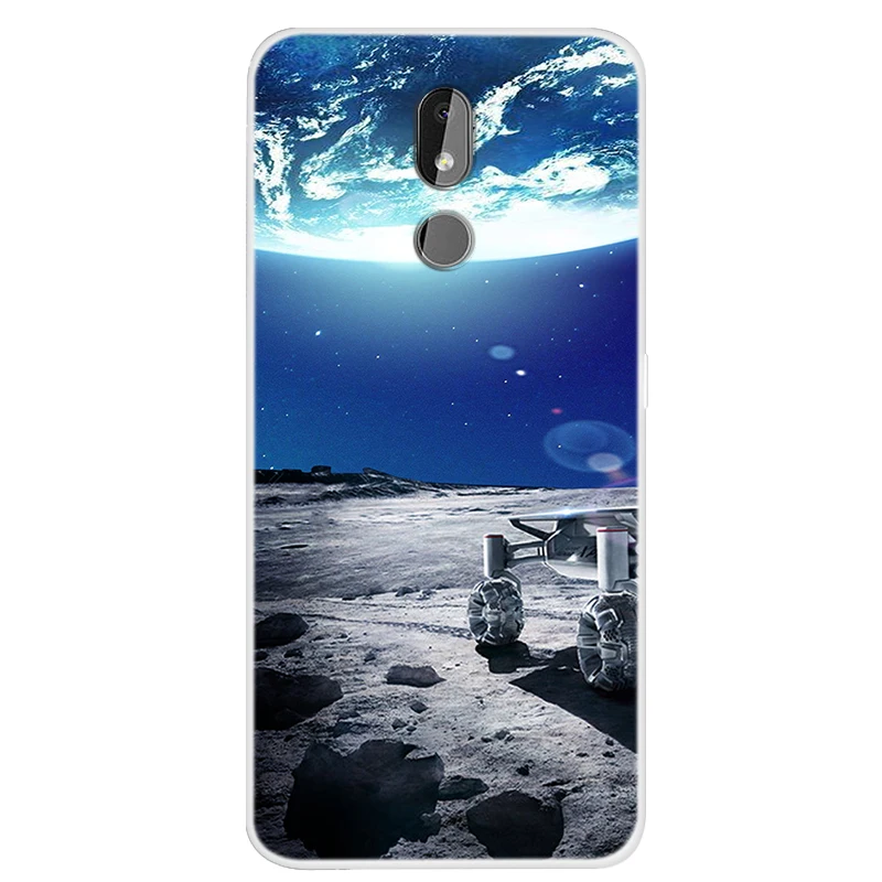 6 26 &quotдля Nokia 3 2 чехол для Тонкий силиконовый 4 мягкий с принтом звездного неба и