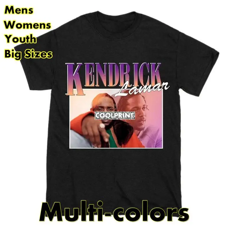 

Рубашка Kendrick Lamar с коротким рукавом, Мужская футболка в мягком стиле, футболки оверсайз, мужские Модные Оригинальные футболки с графическим ...