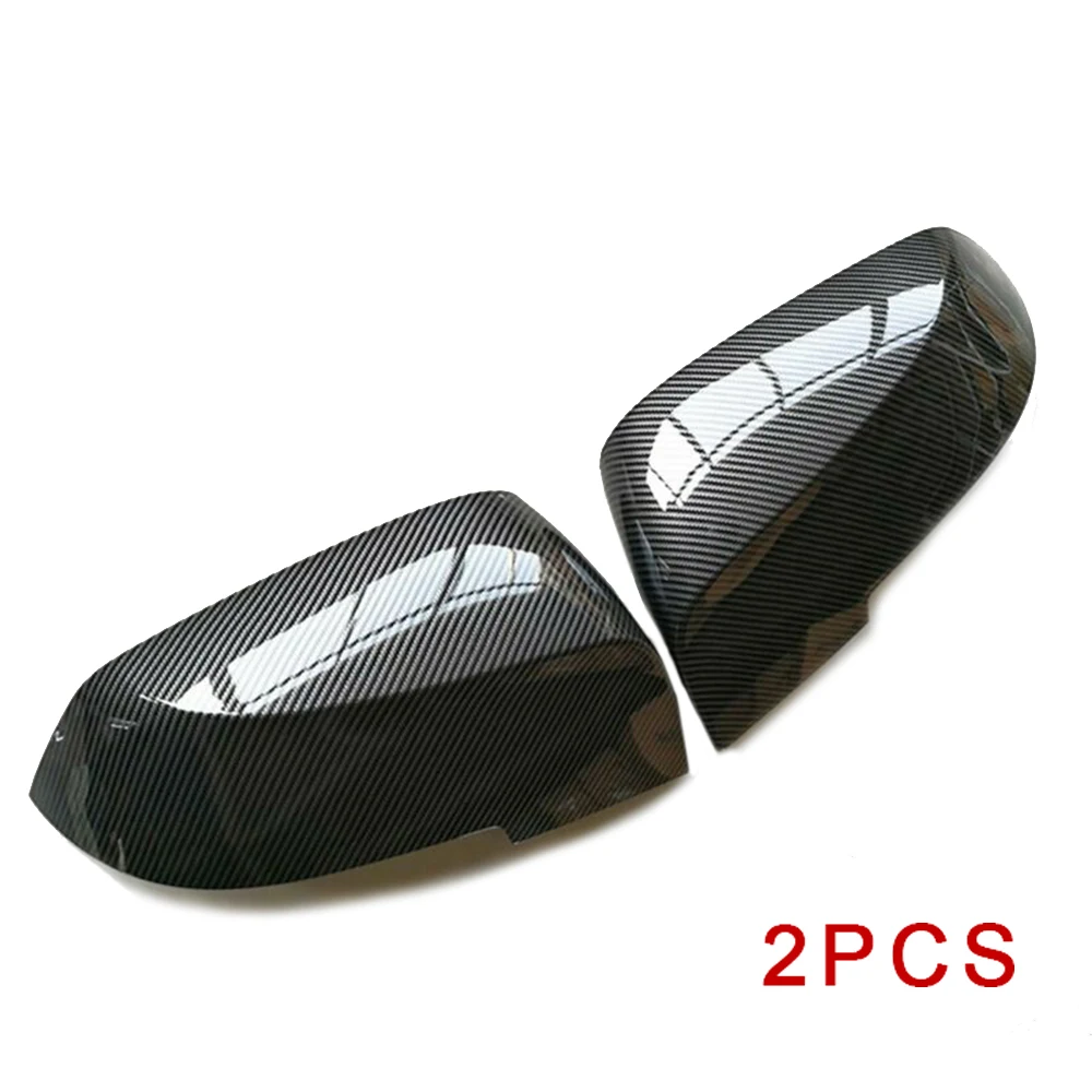 Чехол для автомобильного зеркала заднего вида forcar 2 шт. стильный черный чехол из