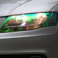 chameleon color changing tint vinyl wrap sticker waterproof lamp film 3060cm headlight light car touareg 2003