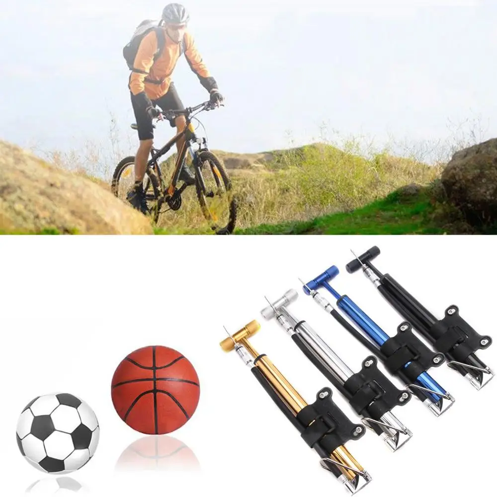 Портативный велосипедный мини насос Wheel Up 190 г для горного велосипеда MTB PSI ручной