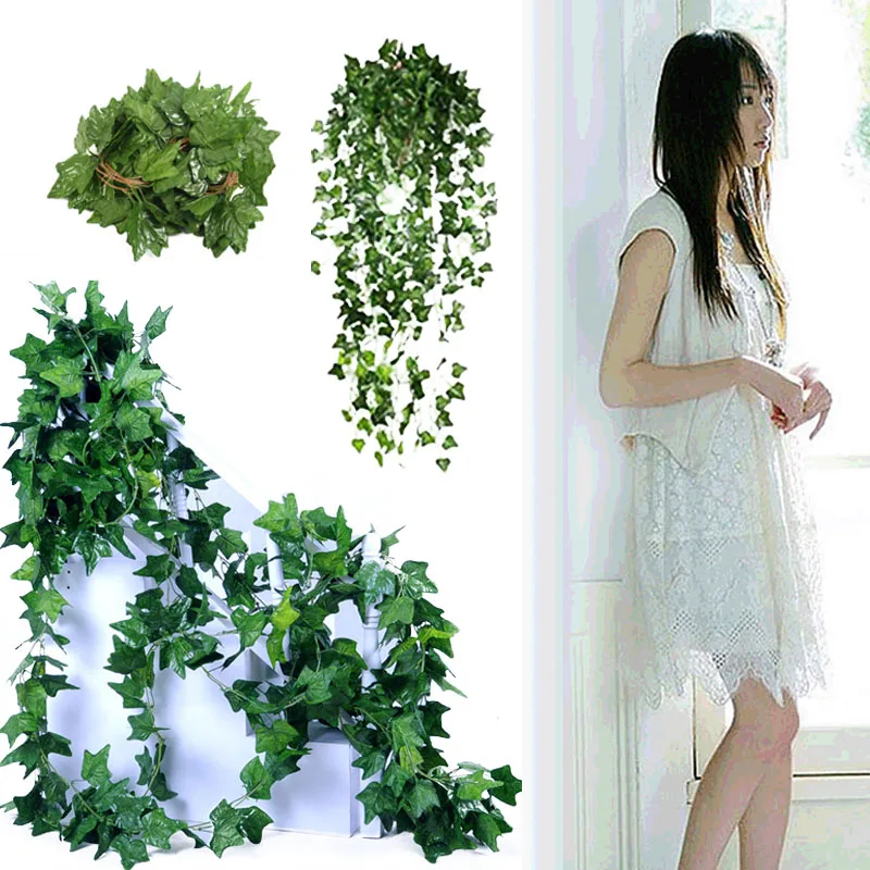 Бостонский плюща лоза струны моделирования Декор вечерние искусственные